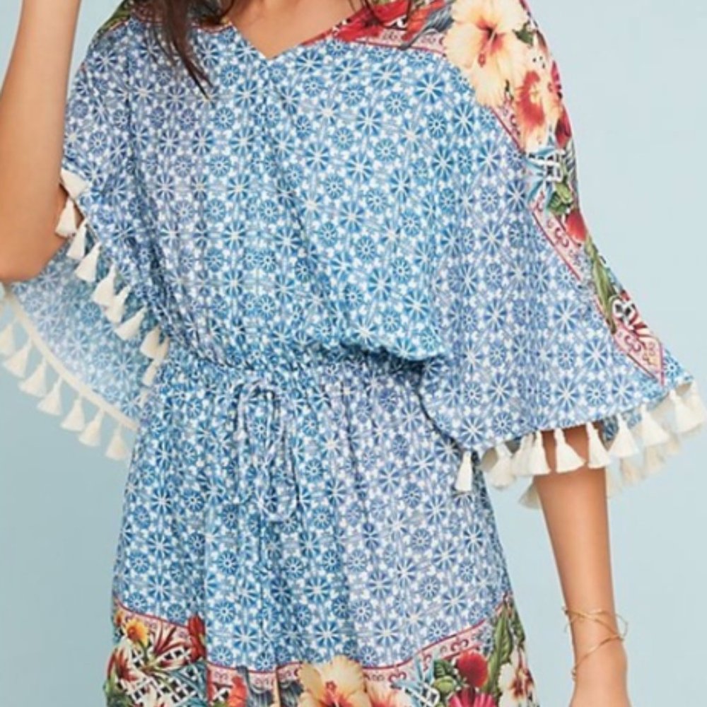 Anthropologie Farm Rio Romper